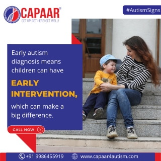 Early autism diagnosis | Best Autism Treatment in Bangalore | CAPAAR