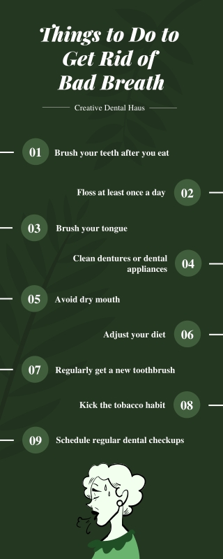 Things to Do to Get Rid of Bad Breath