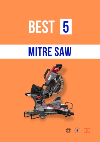 Best Mitre Saw (Top 5 Picks)