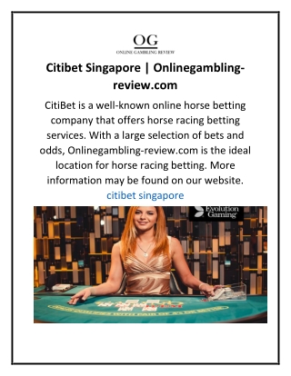 Citibet Singapore  Onlinegambling-review.com