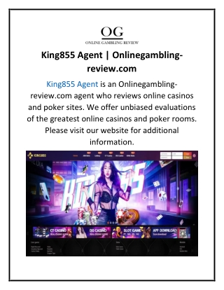 King855 Agent  Onlinegambling-review.com