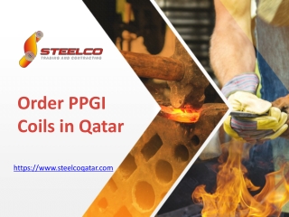 Order PPGI Coils in Qatar - Steelco Trading and Contracting