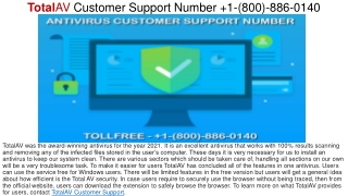 TotalAV Customer  +1(888) 324-5552 Service