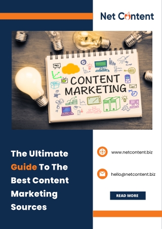 5 Best Content Marketing Sources You Will Ever Need