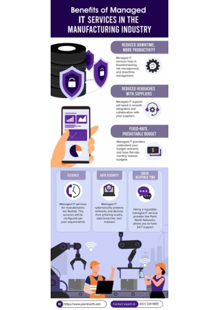 Benefits of Managed IT Services in the Manufacturing Industry