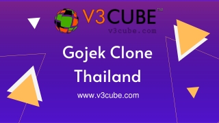 Gojek Clone White label Customized Solution for Business in Thailand