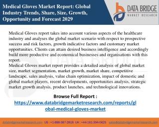 Medical Gloves Market