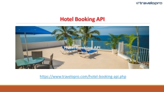 Hotel Booking API