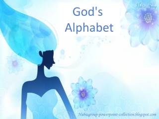 God's Alphabet