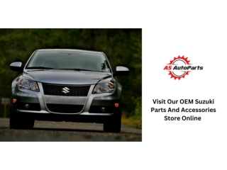 Visit Our Oem Suzuki Parts And Accessories Store Online