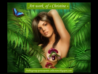 Sensual art of Christine