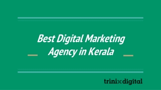 Best Digital Marketing Agency in Kerala