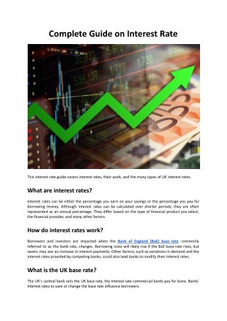 Complete Guide on Interest Rate - Mountview Financial Solutions