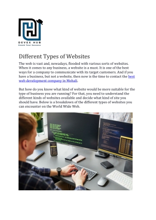 Best Web Development Company in Mohali