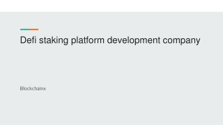 Defi staking platform development company17