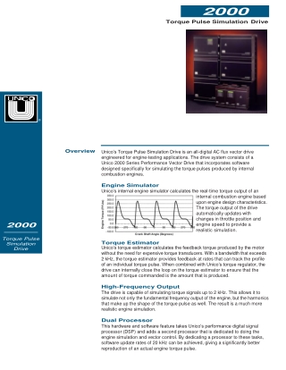 Torque Pulse Simulation Drive | DC to AC Inverters for EV Testing - Unico