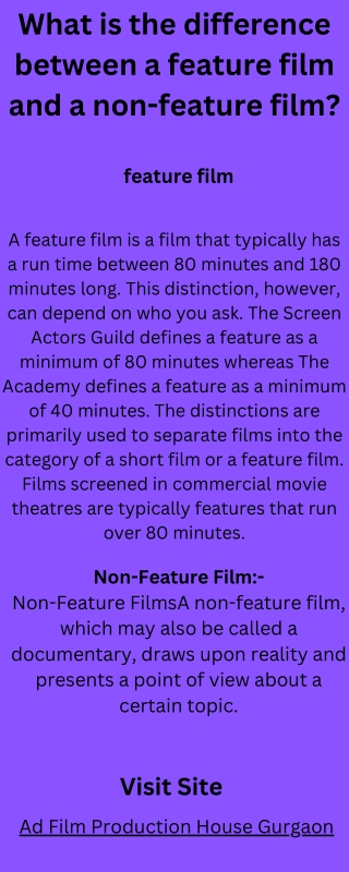 Ad Film Production House Gurgaon