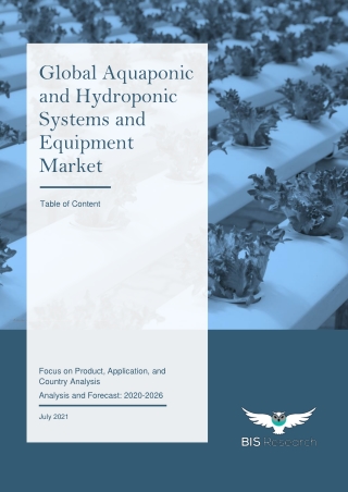 Aquaponic and Hydroponic Systems and Equipment Market