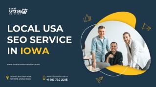 LOCAL USA SEO SERVICE IN IOWA