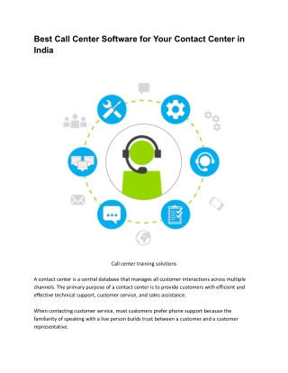 Best Call Center Software for Your Contact Center in India