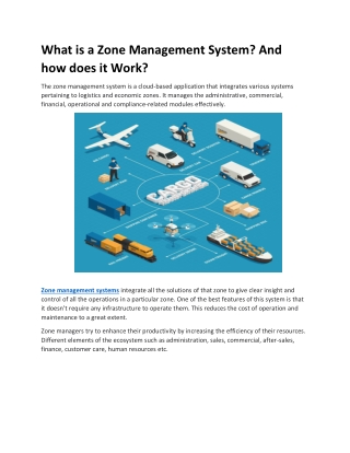 What is a Zone Management System