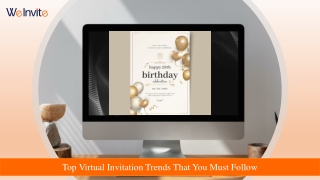 Top Virtual Invitation Trends