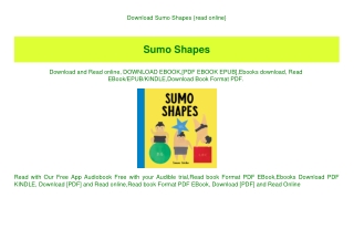 Download Sumo Shapes {read online}