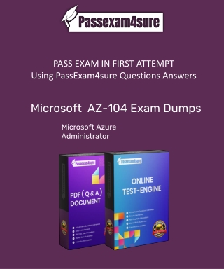 How To Pass Microsoft AZ-104  With The Help Of Dumps?