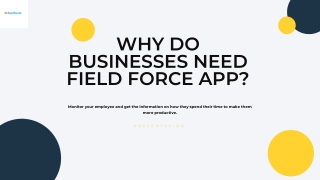 Importance of Field Force App