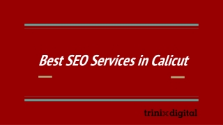 Best SEO Services in Calicut