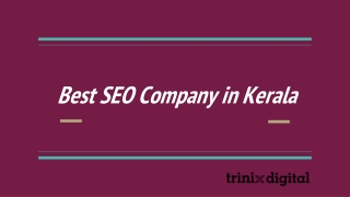 Best SEO Company in Kerala