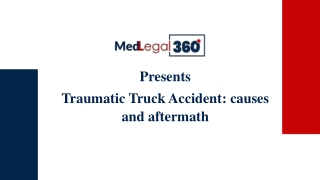 Traumatic Truck Accident: causes and aftermath