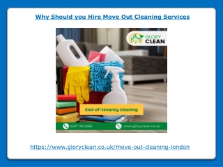 Why Should you Hire Move Out Cleaning Services