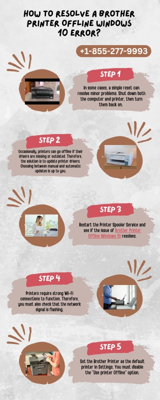 Fix Brother Printer Offline Windows 10 Issue | Get Reliable Solutions