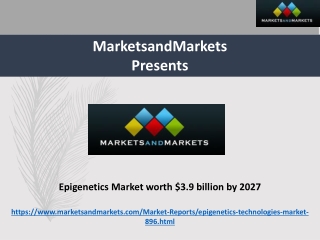 What Is The Future Scenario of Global Epigenetics Market?