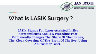 Best LASIK Surgery & Treatment Eye Hospital In Jabalpur | JanJyoti Eye Hospital