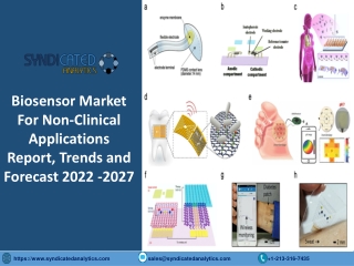 Biosensor Market For Non-Clinical Applications Size PDF 2022-2027 Syndicated Ana