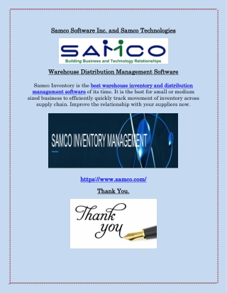 Warehouse Inventory Management Software