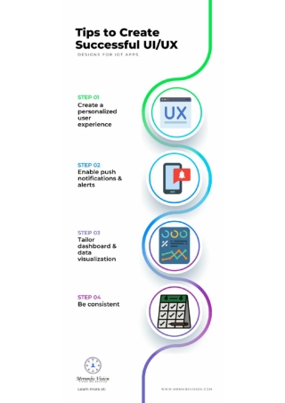 Some Tips to Create Successful UI UX Designs for IoT Apps