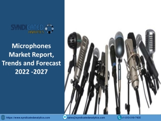 Microphones Market Size PDF 2022-2027 Syndicated Analytics