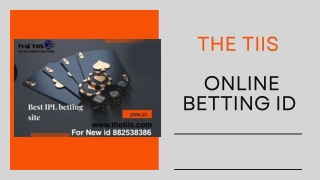 Online Betting Id | The TIIS | 88253-38386