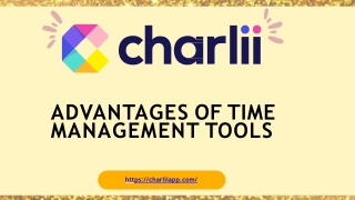 ADVANTAGES OF TIME MANAGEMENT TOOLS