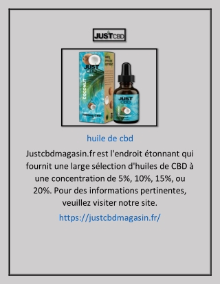 cbd oil | Justcbdmagasin.fr