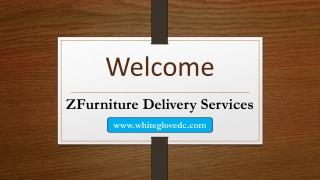 ZFurniture Delivery Services