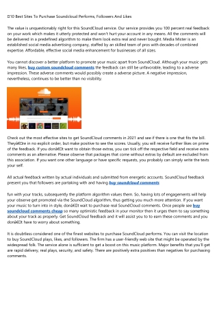 buy soundcloud comments: It's Not as Difficult as You Think