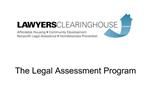 The Legal Assessment Program