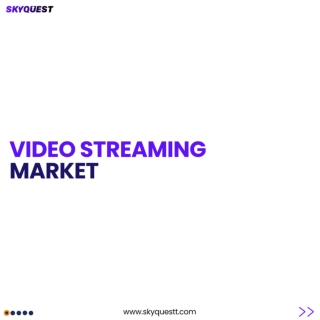 Global Video Streaming Market By By Componentn& By Streaming Type