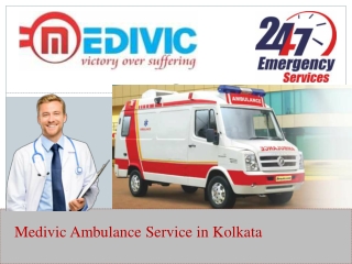 Medivic Ambulance Service in Kolkata  Experienced Medical Staff