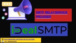 SMTP Relay Service Provider