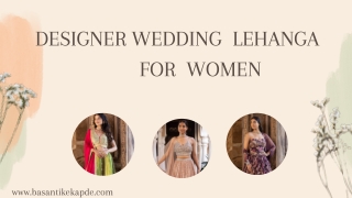 Designer lehanga for woman online -Basanti ke kapde